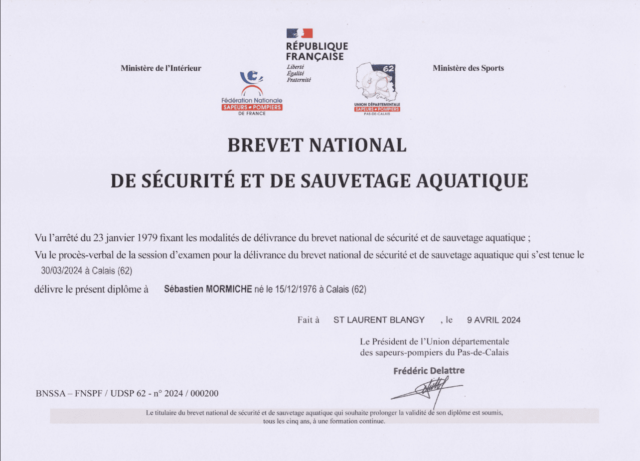 diplome BNSSA